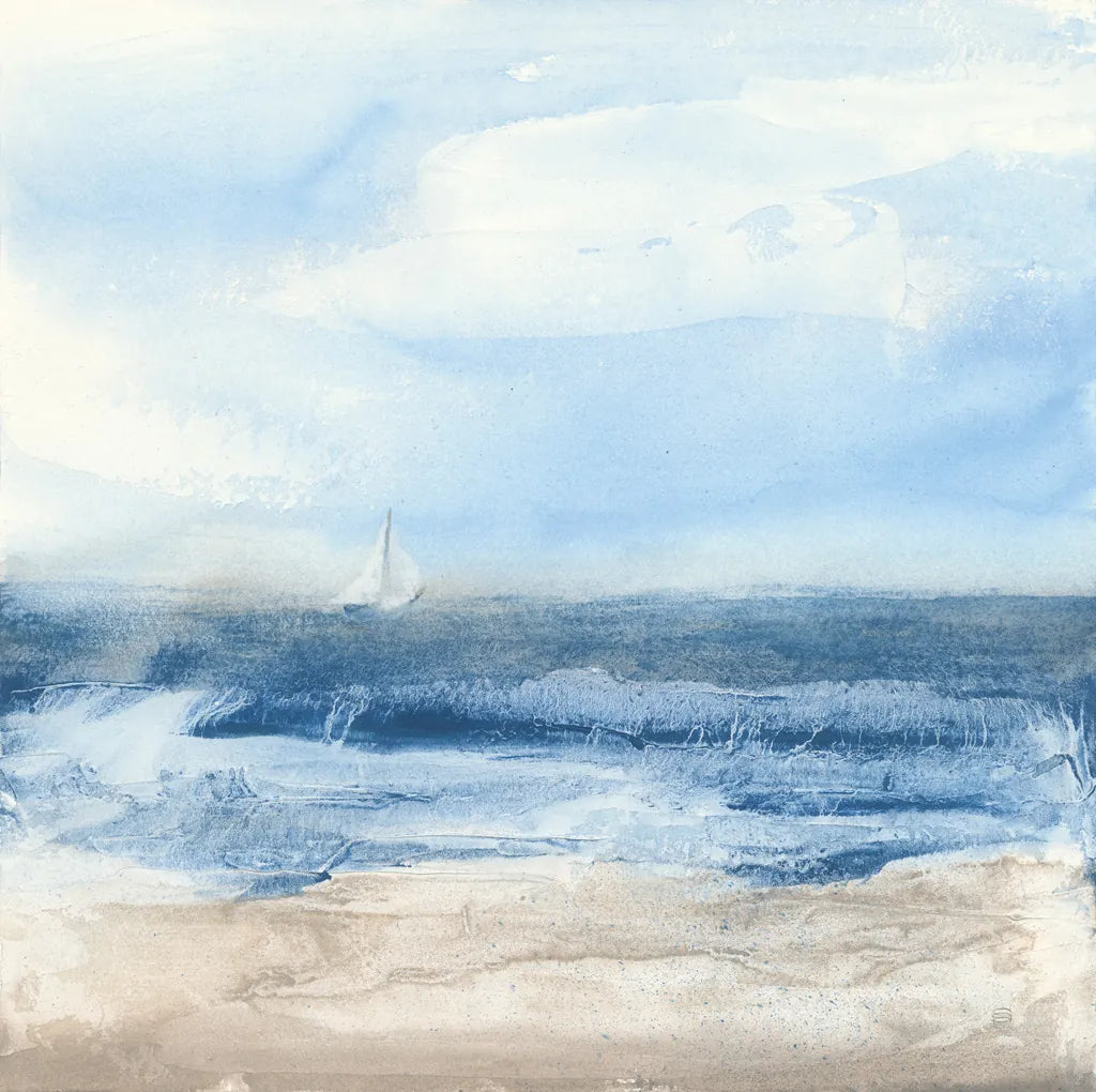 Surf and Sails by Chris Paschke. SKU 46891a. Archival Giclee Fine art print for wall decor.