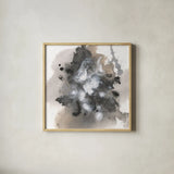 Sustained Abstraction II by Chris Paschke. Shown in a natural wood glass frame for a timeless modern aesthetic. Available as an archival giclee rolled canvas, fine art paper, or poster print. SKU 94787a.