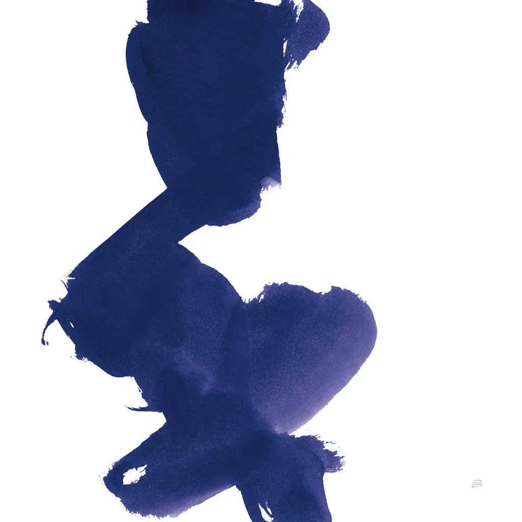 Swash II Indigo by Chris Paschke. SKU 68773a. Archival Giclee Fine art print for wall decor.