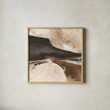 Tactile Inspiration II by Chris Paschke. Shown in a natural wood glass frame for a timeless modern aesthetic. Available as an archival giclee rolled canvas, fine art paper, or poster print. SKU 86086a.