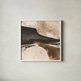 Tactile Inspiration II by Chris Paschke. Shown in a crisp white glass frame for a clean and minimalist style. Available as an archival giclee rolled canvas, fine art paper, or poster print. SKU 86086a.