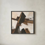 Tactile Inspiration V by Chris Paschke. Shown in a sleek black glass frame for a contemporary gallery look. Available as an archival giclee rolled canvas, fine art paper, or poster print. SKU 86089a.