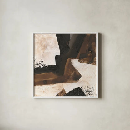 Tactile Inspiration VI by Chris Paschke. Shown in a crisp white glass frame for a clean and minimalist style. Available as an archival giclee rolled canvas, fine art paper, or poster print. SKU 86090a.