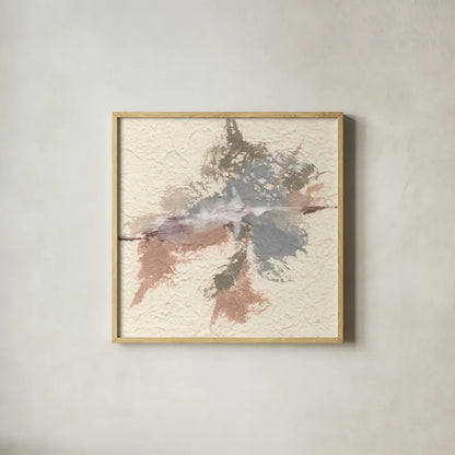 Tactile Simplicity II by Chris Paschke. Shown in a natural wood glass frame for a timeless modern aesthetic. Available as an archival giclee rolled canvas, fine art paper, or poster print. SKU 94406a.