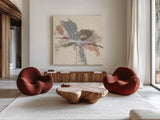 Tactile Simplicity III by Chris Paschke. Shown as extra-large giant wall art in a modern living room. Available as an archival giclee rolled canvas, fine art paper, or poster print. SKU 94407a.