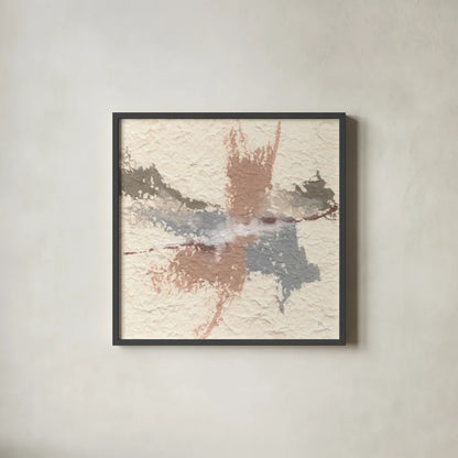 Tactile Simplicity IV by Chris Paschke. Shown in a sleek black glass frame for a contemporary gallery look. Available as an archival giclee rolled canvas, fine art paper, or poster print. SKU 94408a.