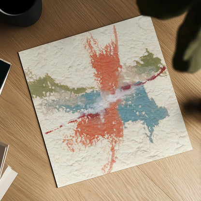 Tactile Simplicity IV Bright by Chris Paschke. Shown as a detailed flat fine art print, highlighting archival giclee quality. Available as an archival giclee rolled canvas, fine art paper, or poster print. SKU 95215a.