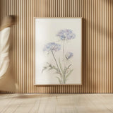 Tall Queen Annes Lace I by Chris Paschke. shown as over sized large wall art. Available as an archival giclee rolled canvas, fine art paper, or poster print. SKU 73077h.