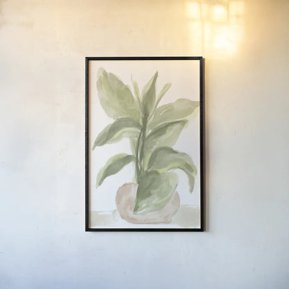 Tall Sunroom I by Chris Paschke. shown as a paper print in a black flame. Available as a archival giclee rolled canvas, fine art paper, or poster print. SKU 85516h.