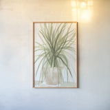 Tall Sunroom II by Chris Paschke. shown as a paper print in a natural frame. Available as a archival giclee rolled canvas, fine art paper, or poster print. SKU 85517h.