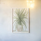 Tall Sunroom II by Chris Paschke. shown as a paper print in a white frame. Available as a archival giclee rolled canvas, fine art paper, or poster print. SKU 85517h.