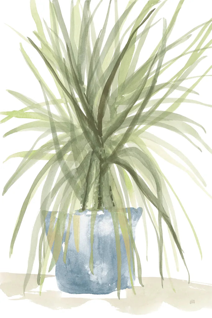 Tall Sunroom II Blue by Chris Paschke. SKU 86554h. Archival Giclee Fine art print for wall decor.