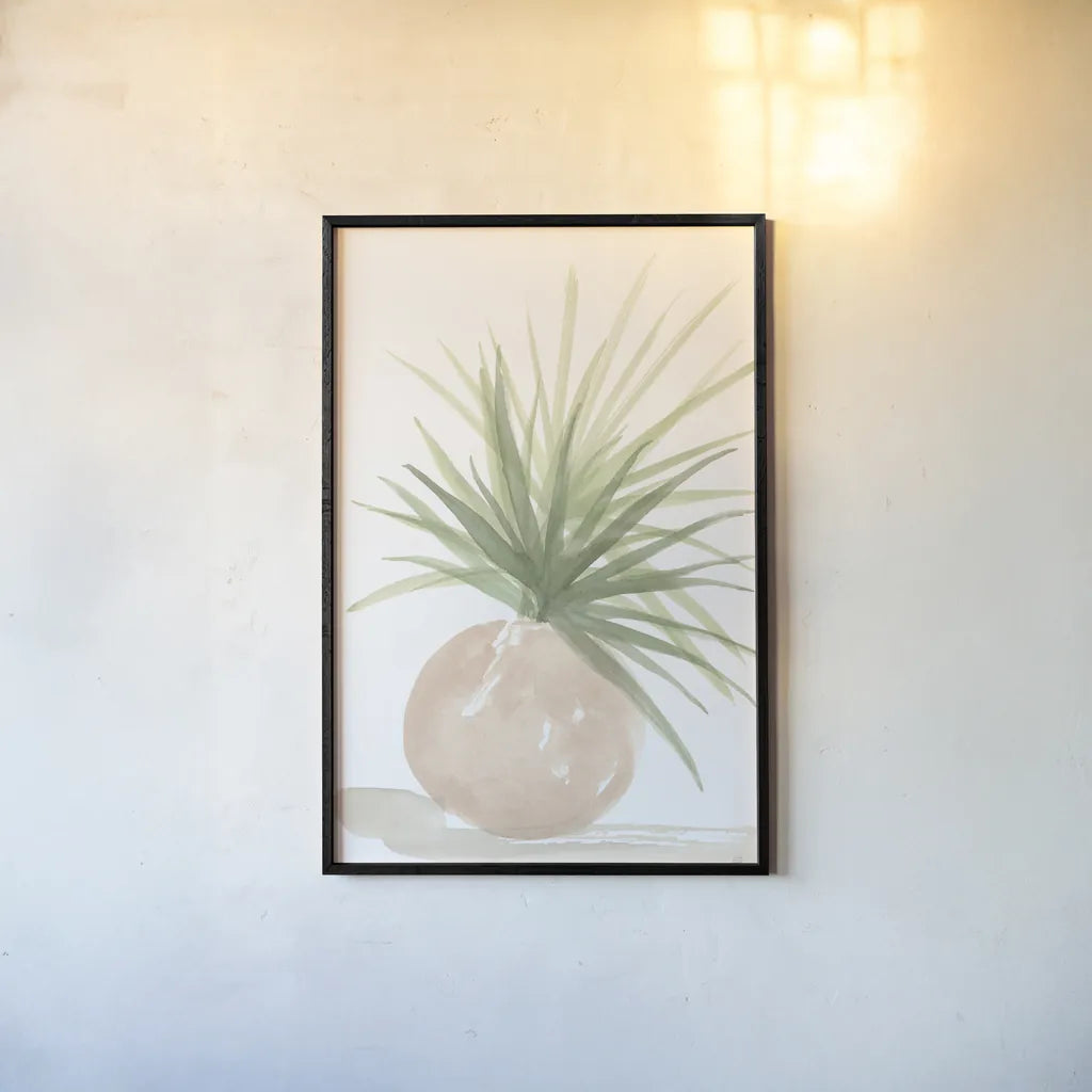 Tall Sunroom III by Chris Paschke. shown as a paper print in a black flame. Available as a archival giclee rolled canvas, fine art paper, or poster print. SKU 85518h.