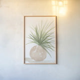 Tall Sunroom III by Chris Paschke. shown as a paper print in a natural frame. Available as a archival giclee rolled canvas, fine art paper, or poster print. SKU 85518h.