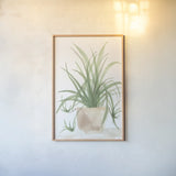 Tall Sunroom IV by Chris Paschke. shown as a paper print in a natural frame. Available as a archival giclee rolled canvas, fine art paper, or poster print. SKU 85519h.