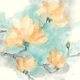 Teal Buds IV by Chris Paschke. SKU 45475a. Archival Giclee Fine art print for wall decor.