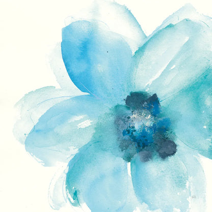 Teal Cosmos II by Chris Paschke. SKU 34005a. Archival Giclee Fine art print for wall decor.