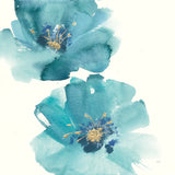 Teal Cosmos III by Chris Paschke. SKU 34006a. Archival Giclee Fine art print for wall decor.
