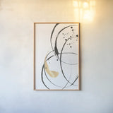 Teardrop I by Chris Paschke. shown as a paper print in a natural frame. Available as a archival giclee rolled canvas, fine art paper, or poster print. SKU 91424h.