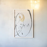 Teardrop II by Chris Paschke. shown as a paper print in a white frame. Available as a archival giclee rolled canvas, fine art paper, or poster print. SKU 91425h.