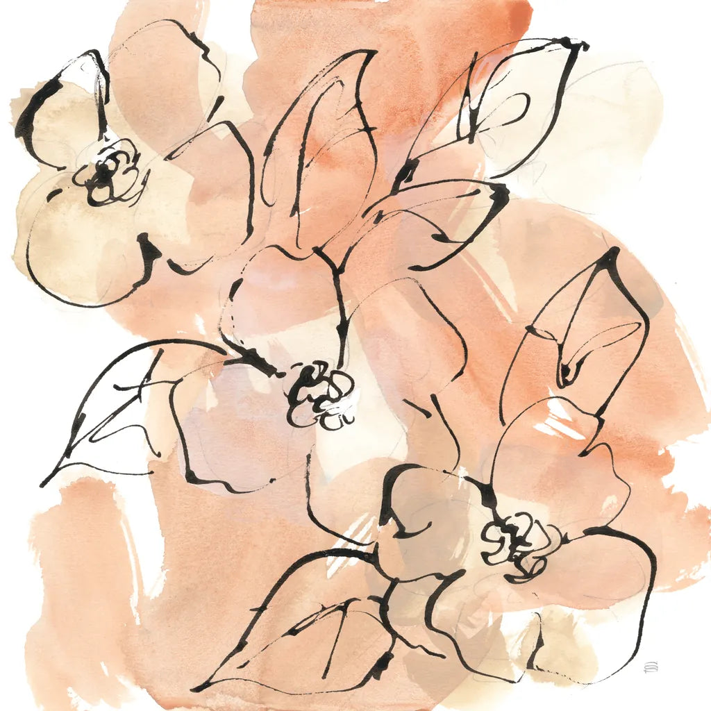 Terracotta Neutrals II by Chris Paschke. SKU 70656a. Archival Giclee Fine art print for wall decor.