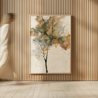 Textural Trees I by Chris Paschke. shown as over sized large wall art. Available as an archival giclee rolled canvas, fine art paper, or poster print. SKU 88338h.