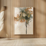 Textural Trees II by Chris Paschke. shown as over sized large wall art. Available as an archival giclee rolled canvas, fine art paper, or poster print. SKU 88339h.