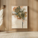 Textural Trees III by Chris Paschke. shown as over sized large wall art. Available as an archival giclee rolled canvas, fine art paper, or poster print. SKU 88340h.