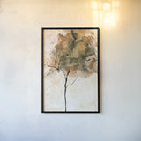 Textural Trees IV by Chris Paschke. shown as a paper print in a black flame. Available as a archival giclee rolled canvas, fine art paper, or poster print. SKU 88341h.