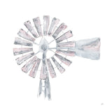 Textural Windmill I by Chris Paschke. SKU 76334a. Archival Giclee Fine art print for wall decor.