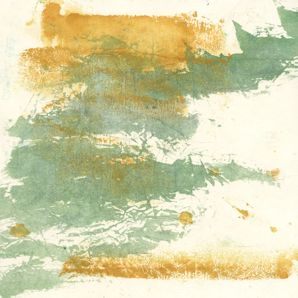 Textured Gold I by Chris Paschke. SKU 37169a. Archival Giclee Fine art print for wall decor.