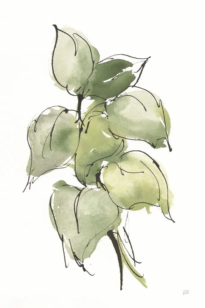 Textured Leaves III by Chris Paschke. SKU 90859h. Archival Giclee Fine art print for wall decor.