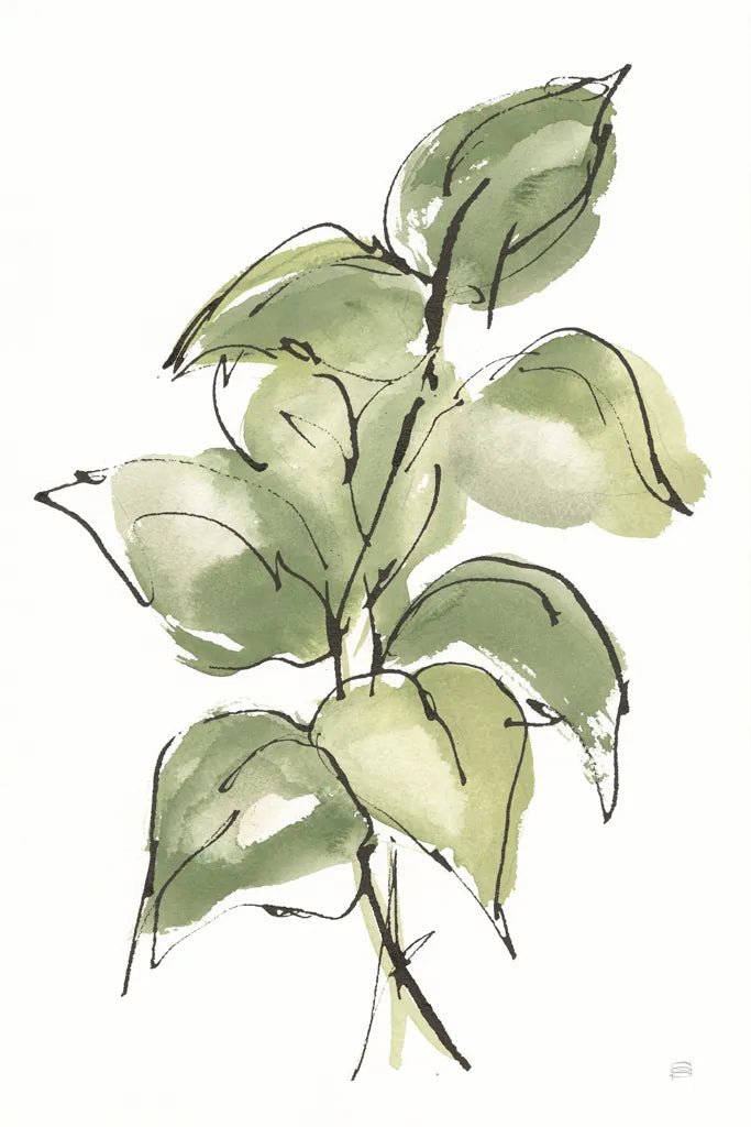 Textured Leaves IV by Chris Paschke. SKU 90860h. Archival Giclee Fine art print for wall decor.