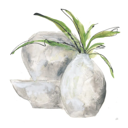 Three Vases I by Chris Paschke. SKU 75145a. Archival Giclee Fine art print for wall decor.