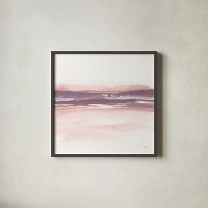 Tint Cassis I by Chris Paschke. Shown in a sleek black glass frame for a contemporary gallery look. Available as an archival giclee rolled canvas, fine art paper, or poster print. SKU 68173a.