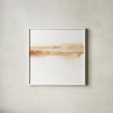 Tint Neutral I by Chris Paschke. Shown in a crisp white glass frame for a clean and minimalist style. Available as an archival giclee rolled canvas, fine art paper, or poster print. SKU 75003a.