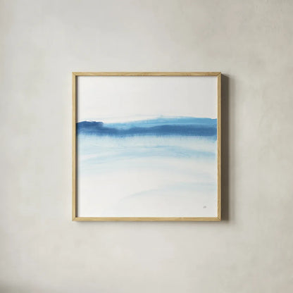 Tint Purist II by Chris Paschke. Shown in a natural wood glass frame for a timeless modern aesthetic. Available as an archival giclee rolled canvas, fine art paper, or poster print. SKU 68172a.