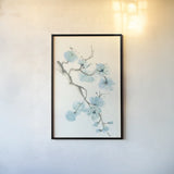 Tinted Branch I by Chris Paschke. shown as a paper print in a black flame. Available as a archival giclee rolled canvas, fine art paper, or poster print. SKU 55071h.