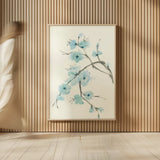 Tinted Branch II by Chris Paschke. shown as over sized large wall art. Available as an archival giclee rolled canvas, fine art paper, or poster print. SKU 55072h.