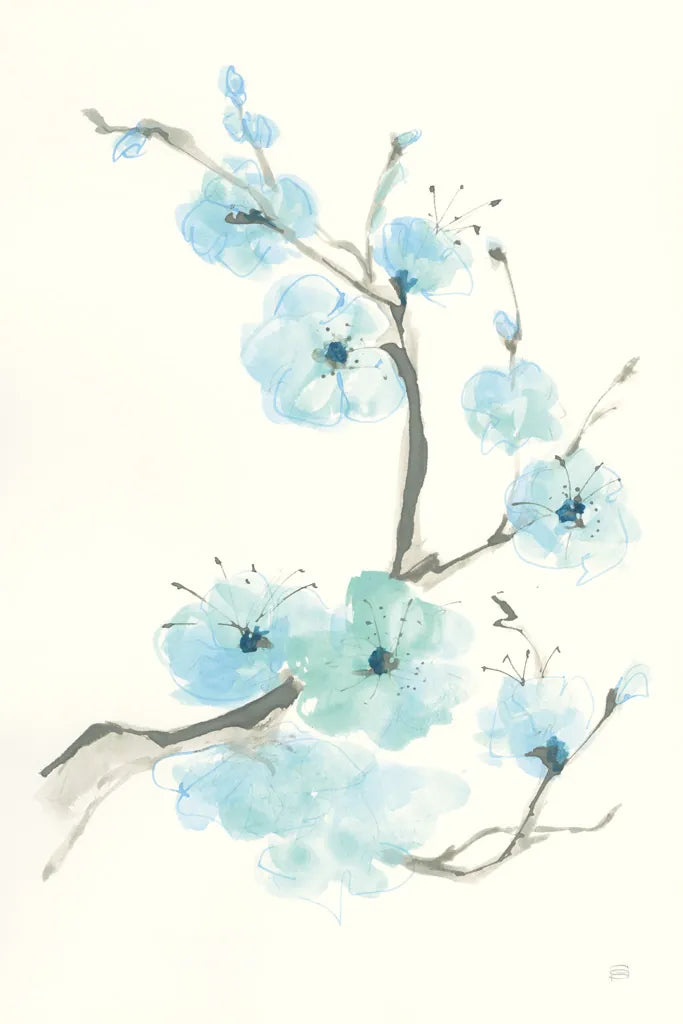 Tinted Branch III by Chris Paschke. SKU 55073h. Archival Giclee Fine art print for wall decor.