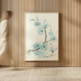 Tinted Branch III by Chris Paschke. shown as over sized large wall art. Available as an archival giclee rolled canvas, fine art paper, or poster print. SKU 55073h.