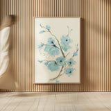 Tinted Branch IV by Chris Paschke. shown as over sized large wall art. Available as an archival giclee rolled canvas, fine art paper, or poster print. SKU 55074h.