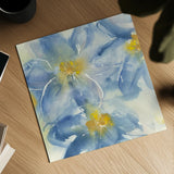 Tinted Clematis I by Chris Paschke. Shown as a detailed flat fine art print, highlighting archival giclee quality. Available as an archival giclee rolled canvas, fine art paper, or poster print. SKU 47269a.