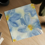 Tinted Clematis II by Chris Paschke. Shown as a detailed flat fine art print, highlighting archival giclee quality. Available as an archival giclee rolled canvas, fine art paper, or poster print. SKU 47270a.