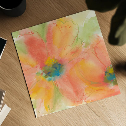 Tinted Cosmos I by Chris Paschke. Shown as a detailed flat fine art print, highlighting archival giclee quality. Available as an archival giclee rolled canvas, fine art paper, or poster print. SKU 50255a.