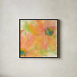 Tinted Cosmos II by Chris Paschke. Shown in a sleek black glass frame for a contemporary gallery look. Available as an archival giclee rolled canvas, fine art paper, or poster print. SKU 50256a.