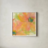Tinted Cosmos II by Chris Paschke. Shown in a crisp white glass frame for a clean and minimalist style. Available as an archival giclee rolled canvas, fine art paper, or poster print. SKU 50256a.