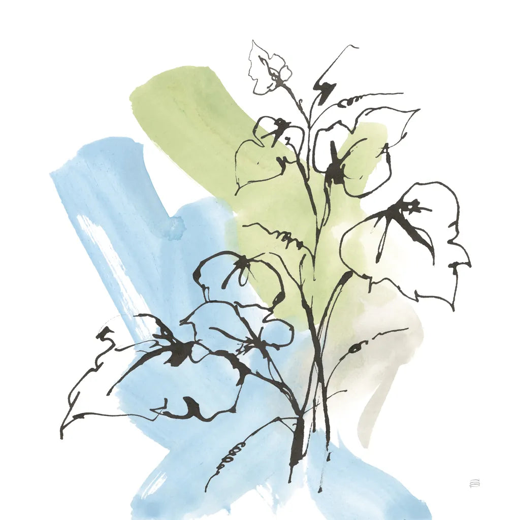 Tinted Ivy I by Chris Paschke. SKU 85777a. Archival Giclee Fine art print for wall decor.