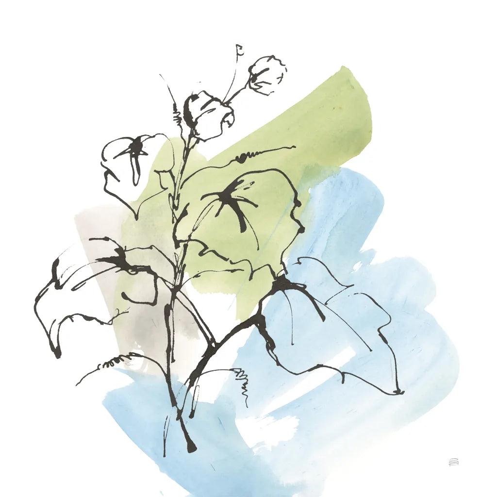 Tinted Ivy II by Chris Paschke. SKU 85778a. Archival Giclee Fine art print for wall decor.