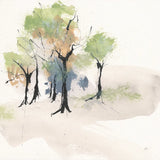 Tinted Treescape IV by Chris Paschke. SKU 89508a. Archival Giclee Fine art print for wall decor.